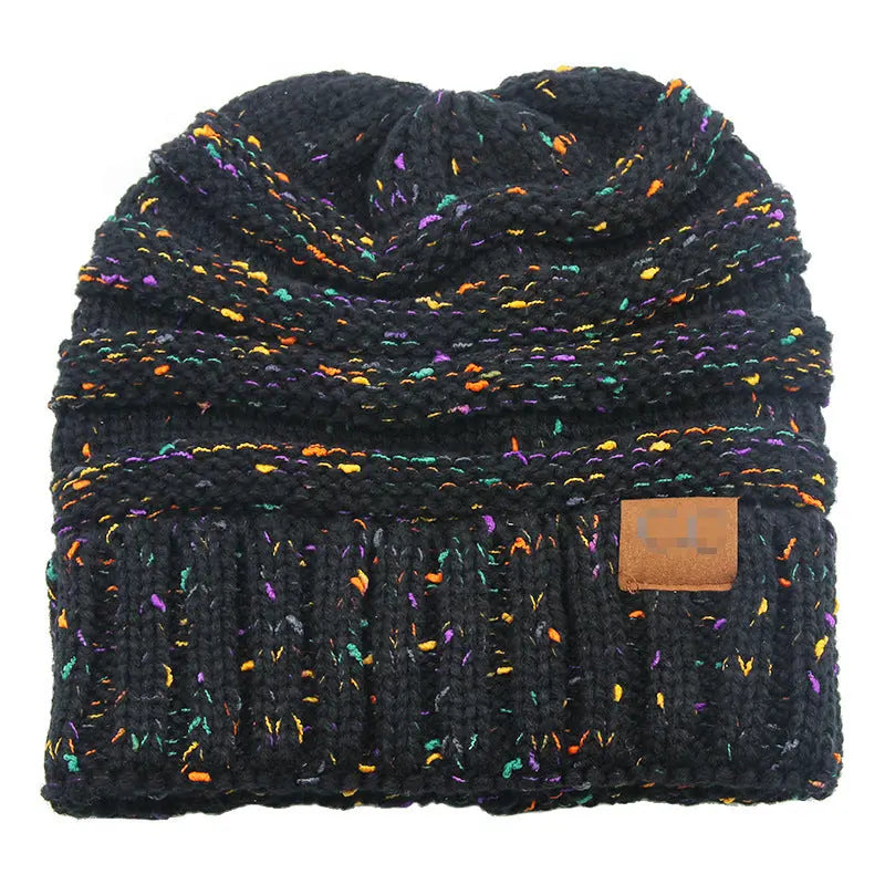 Unisex Outdoor Labeled Knitted Hat null