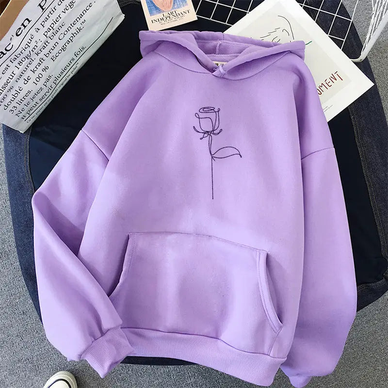 Rosane - Rozendruk Hoodies Sweatshirts voor Dames null