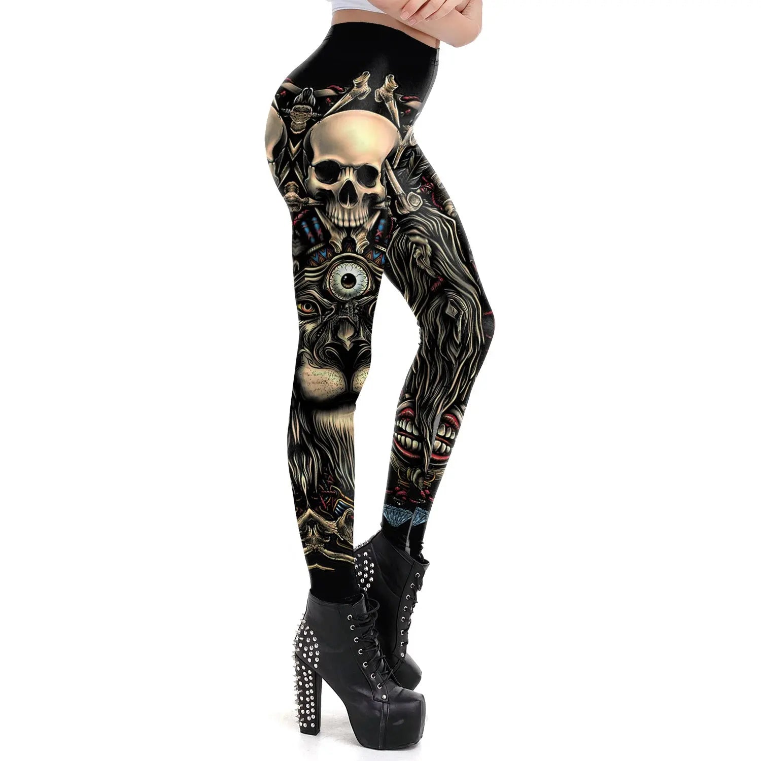 Printed leggings null