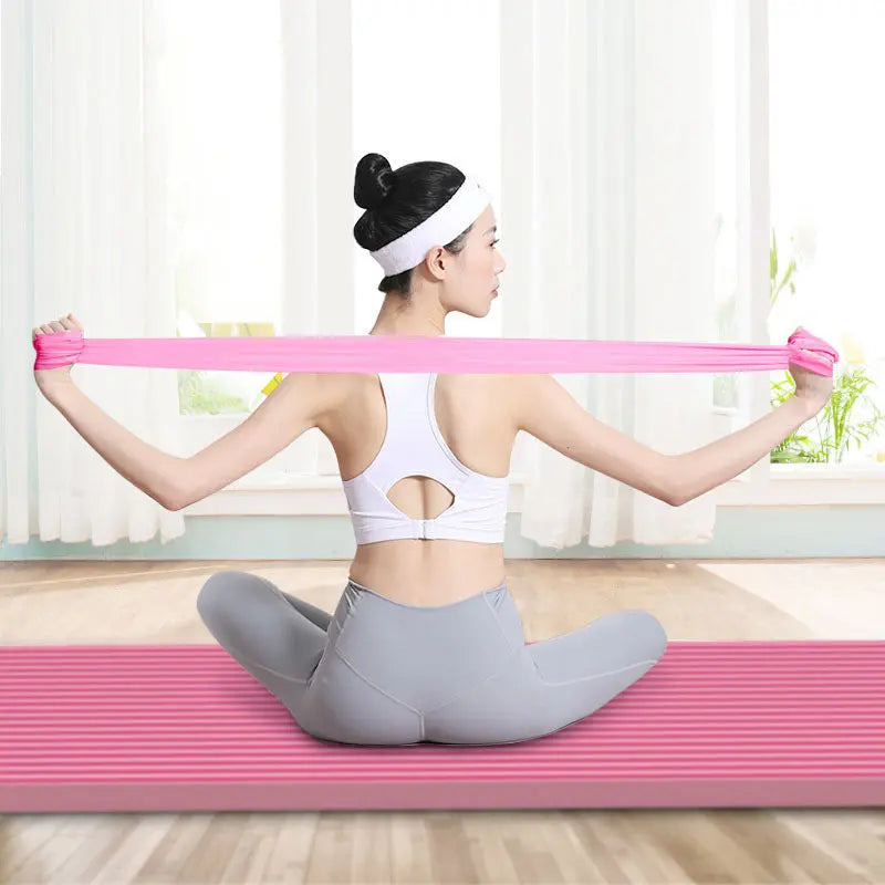 5PCS Yoga Ball Magic Ring Pilates Circle Exercise Equipment Workout Fitness Training Resistance Support Tool Stretch Band Gym null