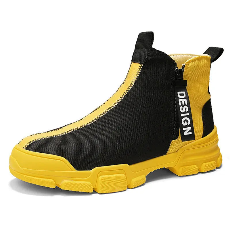 Mens Casual Shoes Sneakers Athletic Leisure Sports Fashion High Top Outdoor Gym null