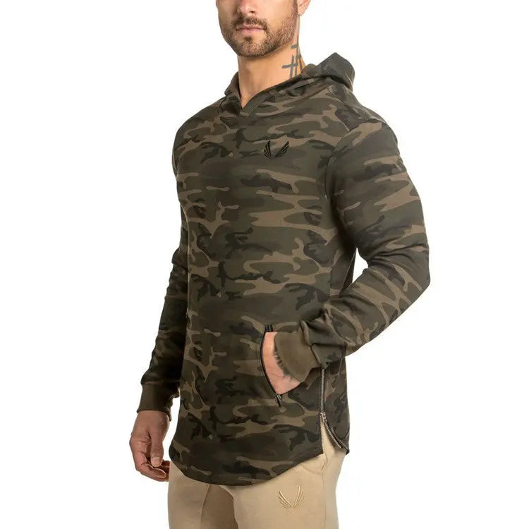 New Mens Camouflage Hoodies null