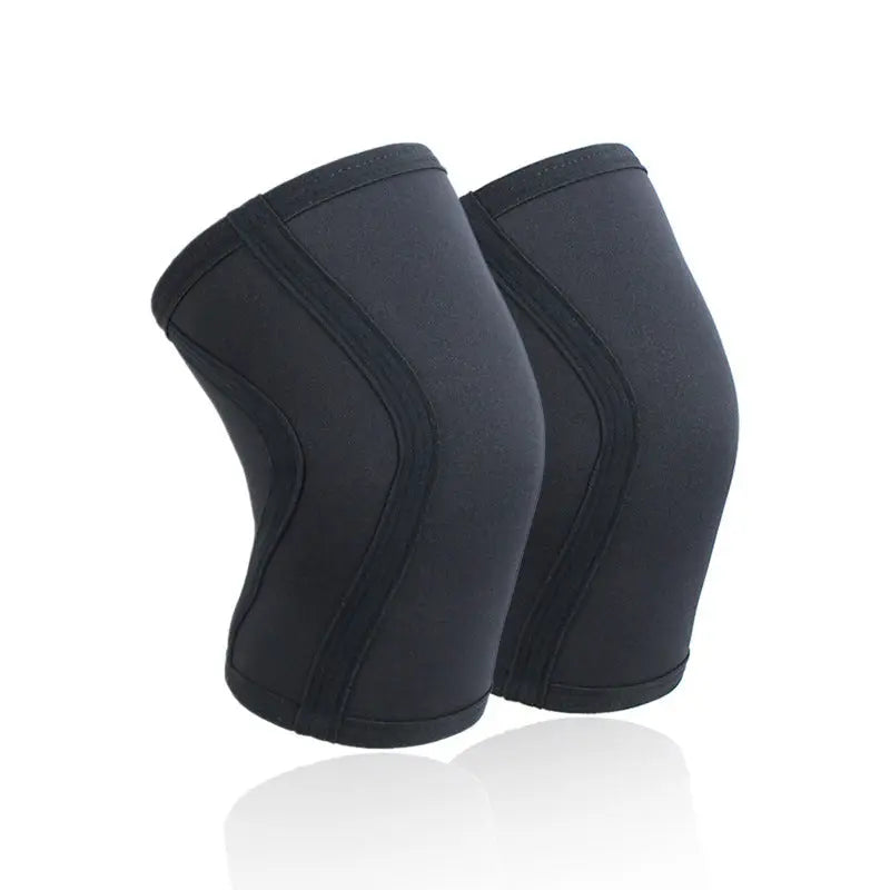 Thick Neoprene Gym Weightlifting Knee Pads null