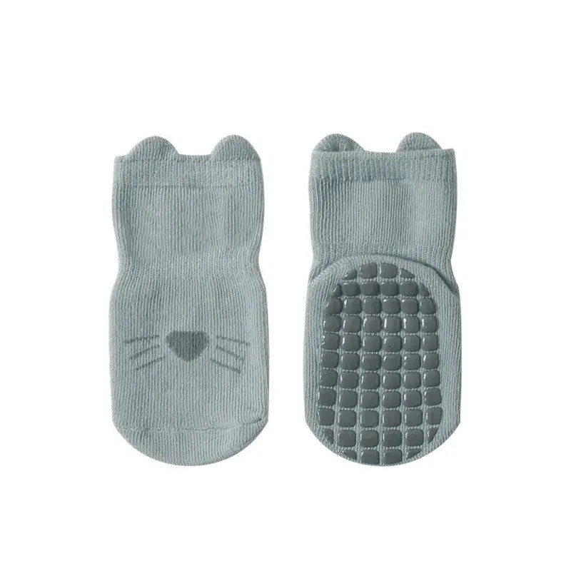 Baby Floor Socks, Indoor Toddler Socks, Autumn And Winter Combed null