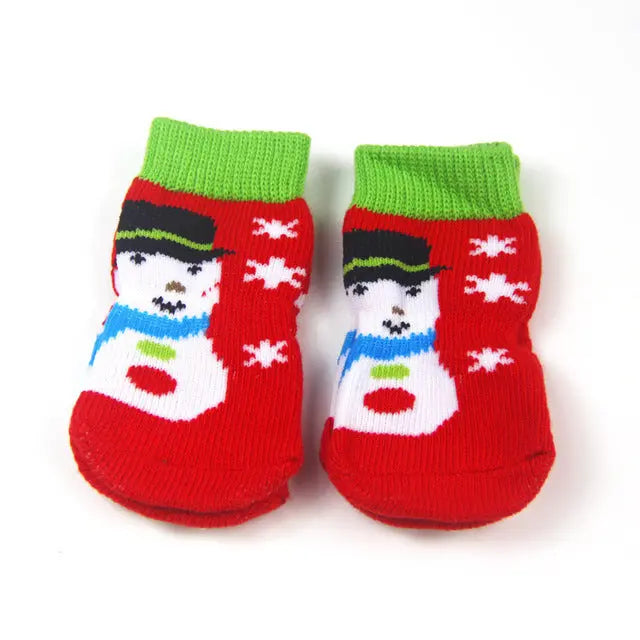 Christmas dog socks null