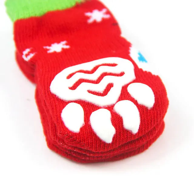 Christmas dog socks null