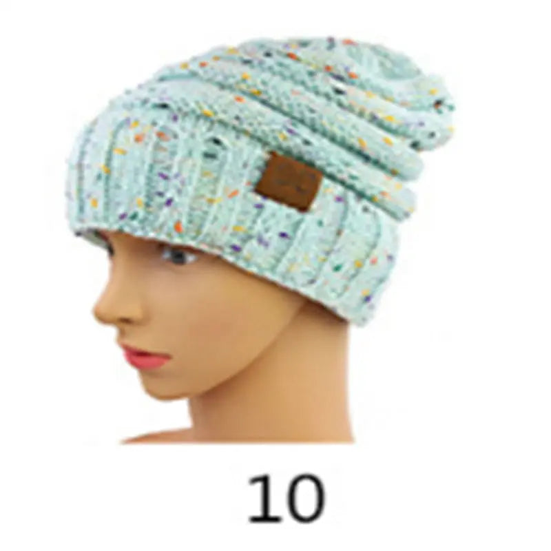 Unisex Outdoor Labeled Knitted Hat null