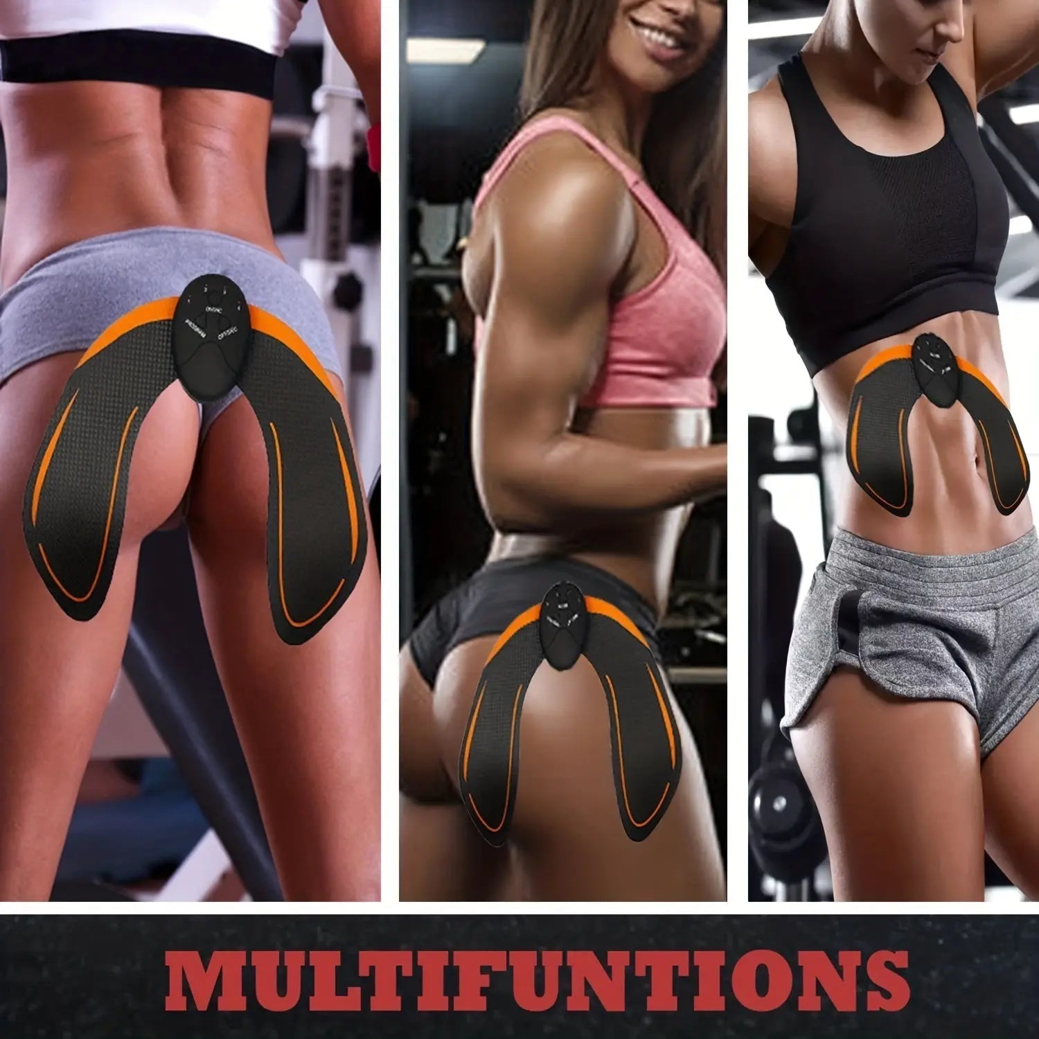 Hip Trainer, Buttock Lift Massage Device Smart Fitness Exercise Gear Home Office, Portable U-Shape Butt Lifting Workout Equipment Gifts For Women null