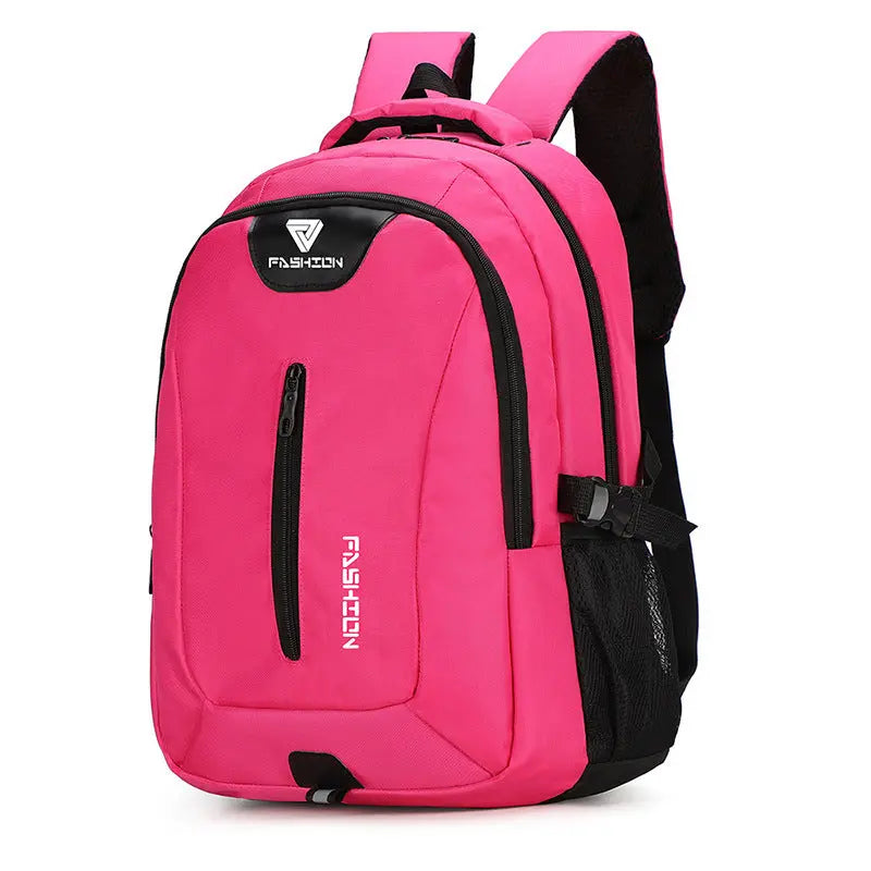 Simple Unisex Waterproof Backpack 30L null