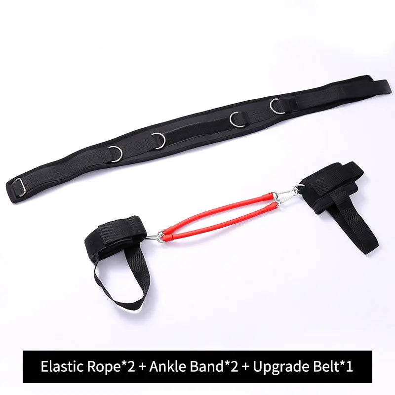 Resistance Rope Trainer for Springing Fitness null