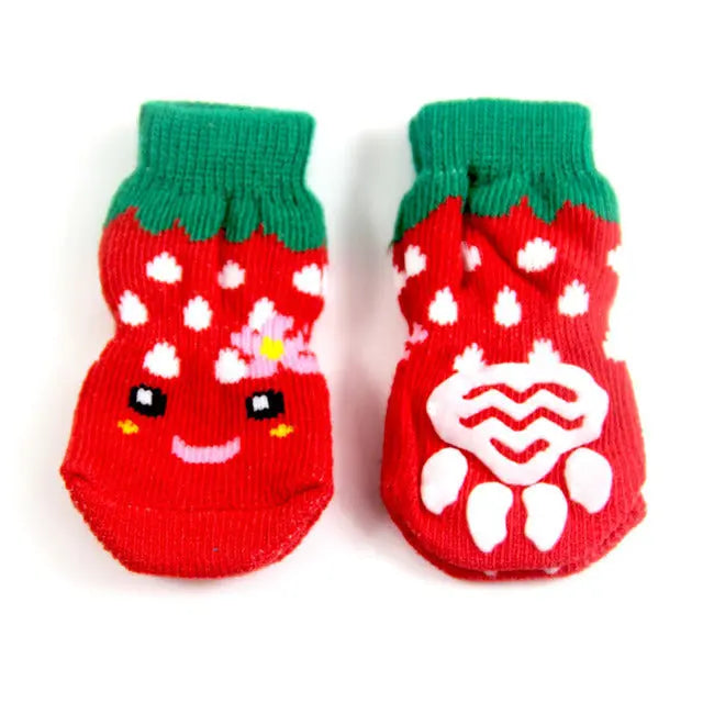 Christmas dog socks null