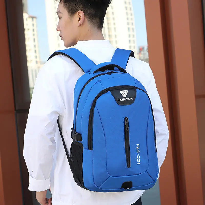 Simple Unisex Waterproof Backpack 30L null