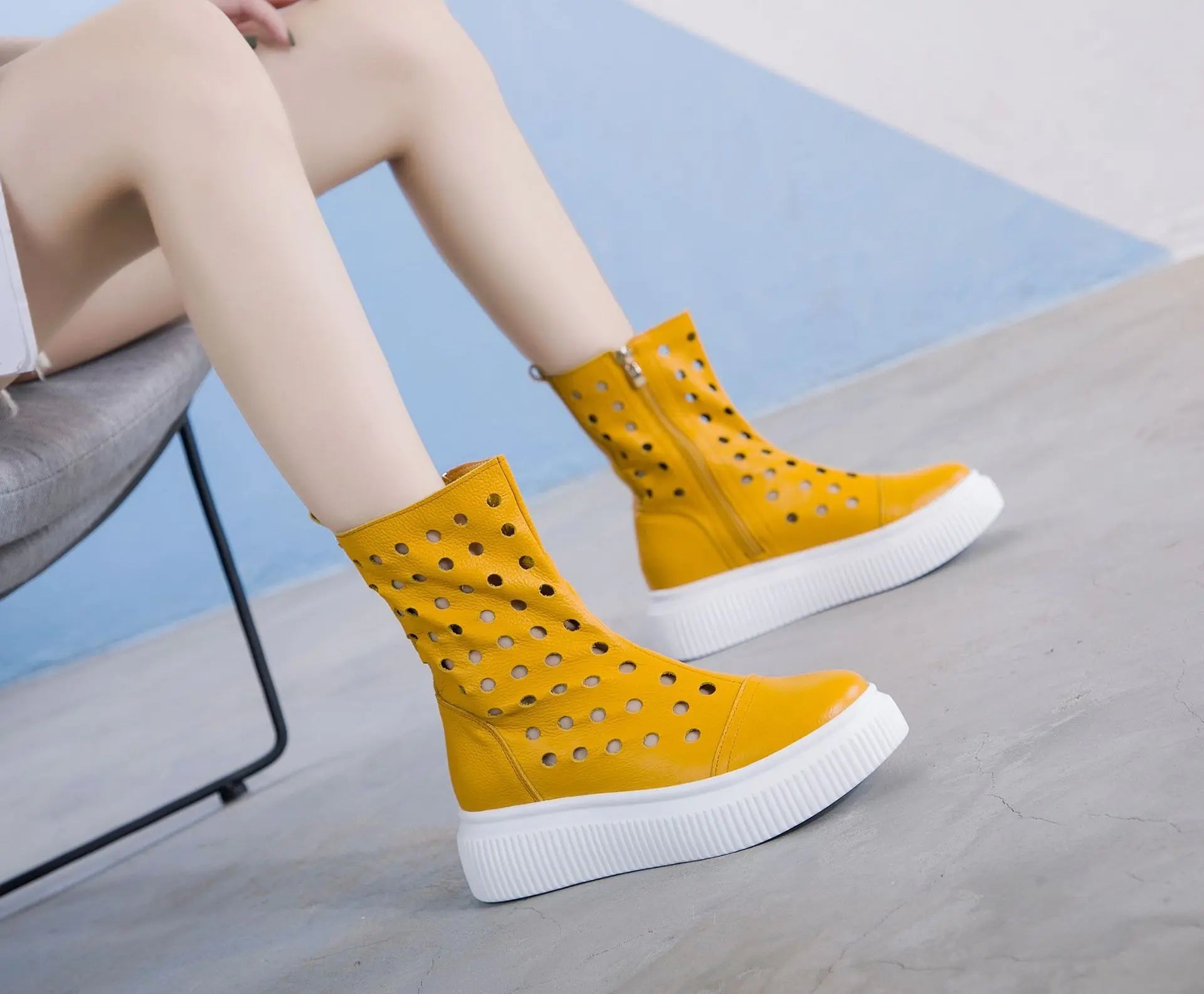 Ladies Fashion Personality Breathable Platform Shoes null