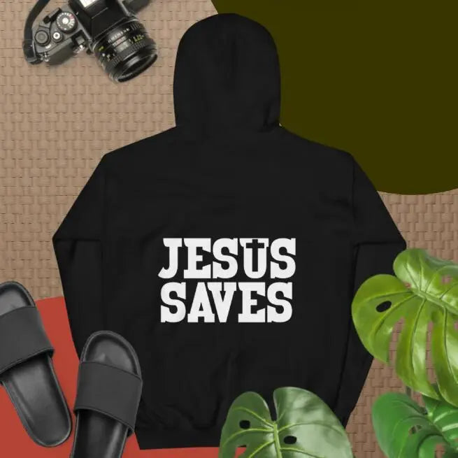 Jesus Saves Hoodie null