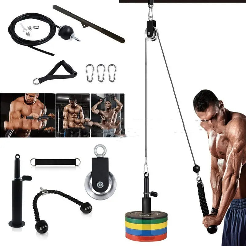 Fitness Equipment Pulley Suit Household null