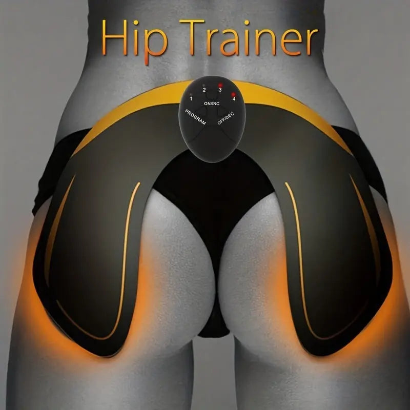 Hip Trainer, Buttock Lift Massage Device Smart Fitness Exercise Gear Home Office, Portable U-Shape Butt Lifting Workout Equipment Gifts For Women null