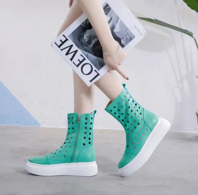 Ladies Fashion Personality Breathable Platform Shoes null