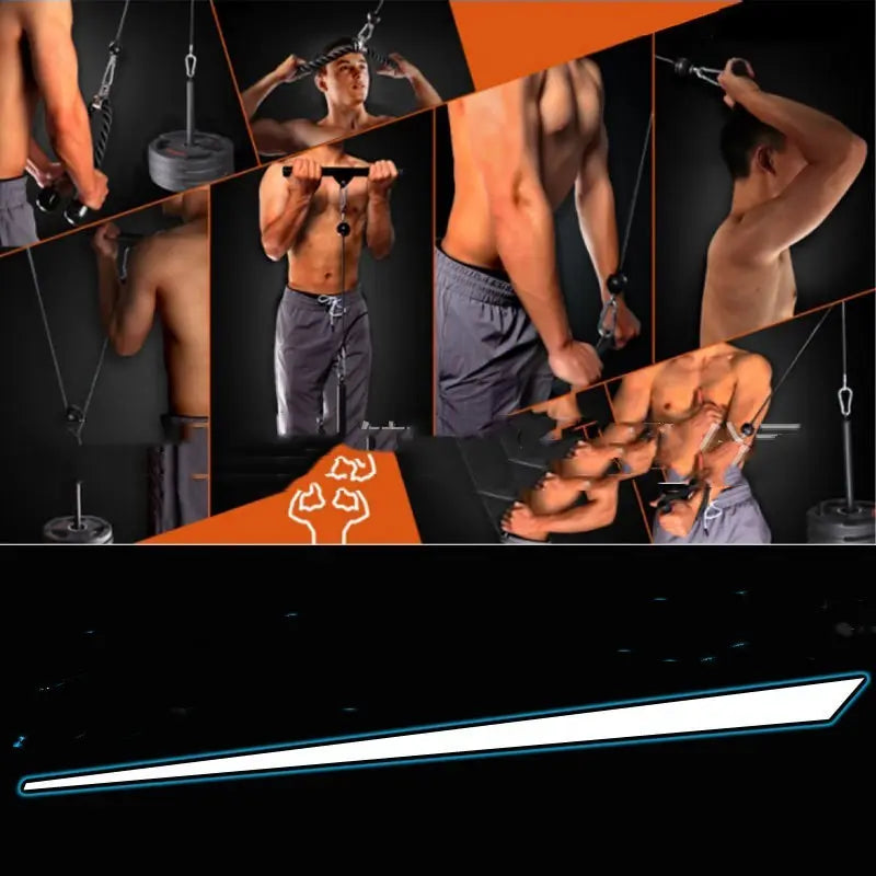 Fitness Equipment Pulley Suit Household null