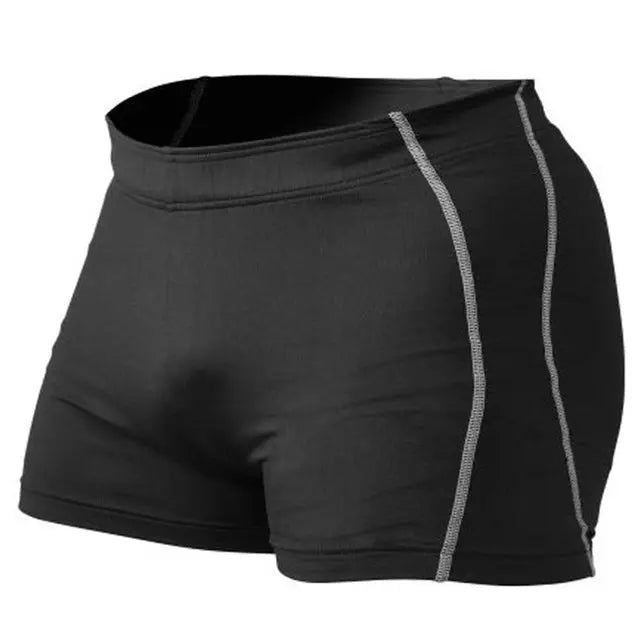 Tight Men Gym Shorts Bodybuilding null