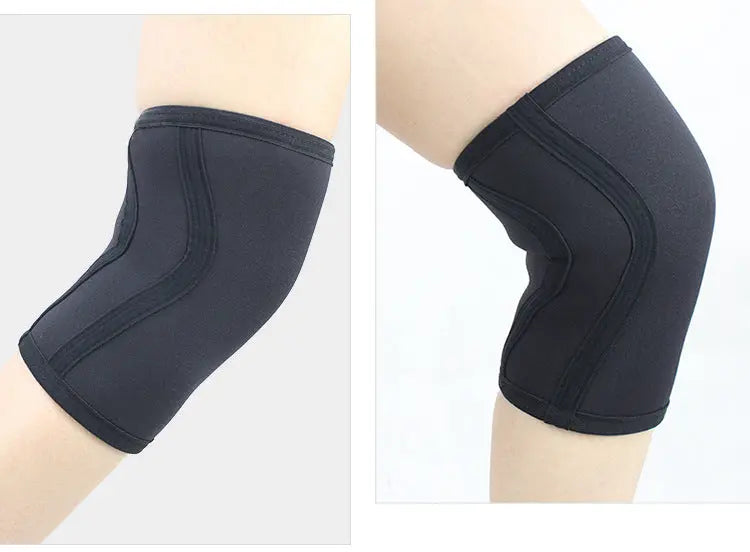 Thick Neoprene Gym Weightlifting Knee Pads null