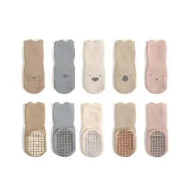 Baby Floor Socks, Indoor Toddler Socks, Autumn And Winter Combed null